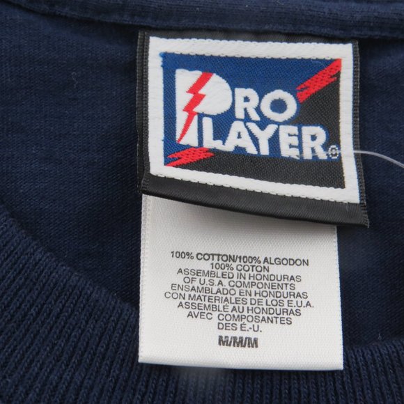 New York Rangers Shirt (VTG) - Lady Liberty Logo by Pro Player - Men's Medium - Picture 9 of 9